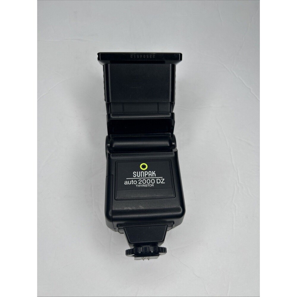 Sunpak Auto 2000DZ Flash Unit Vintage Camera Flash Photography Gear